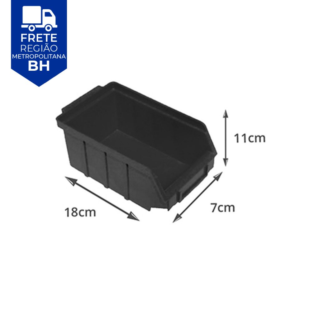 CAIXA BIN N3 KIT COM 60 UNIDADES Gondolas MG Online